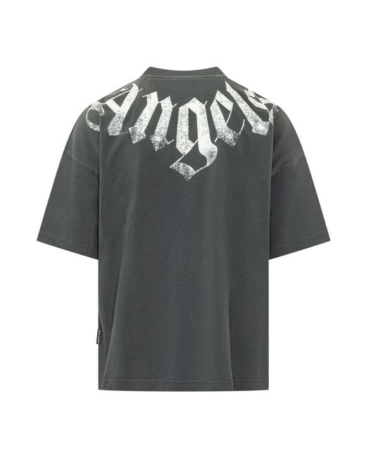 Palm Angels Gray T-Shirts for men