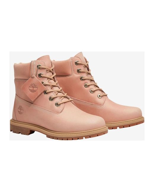 Timberland Brown Lace-Up Boots