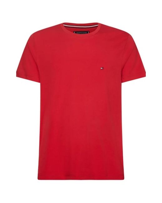 Tommy Hilfiger Stylisches t-shirt in Red für Herren