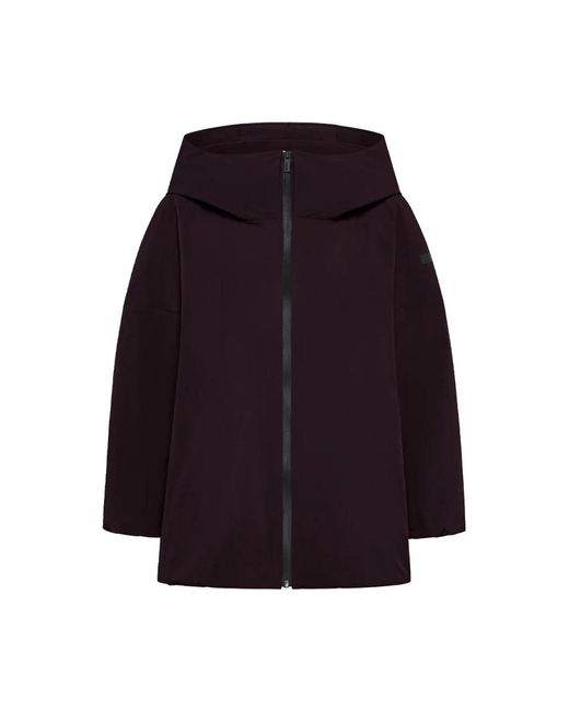 Rrd Jassen ,Rood ,Leer Montecristo Parka in het Blue