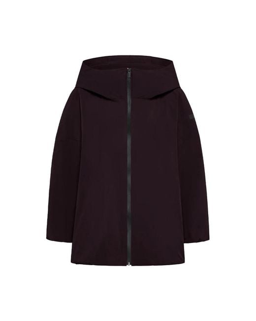 Rrd Jassen ,Rood ,Leer Montecristo Parka in het Blue