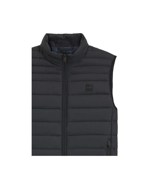 Boss Odeno2 Packable Gilet in het Black voor heren