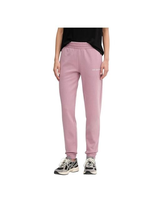 EA7 Logo Broeken in het Pink