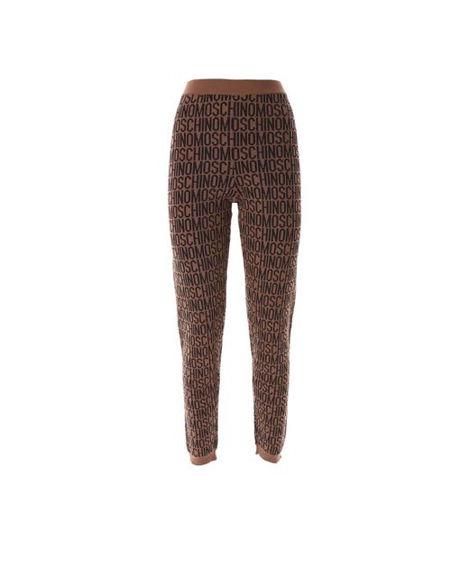Moschino Brown Leggings
