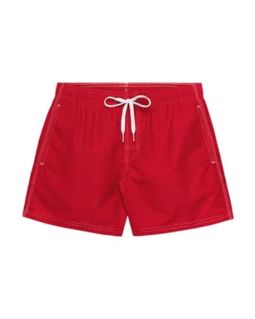 Sundek Red Beachwear for men