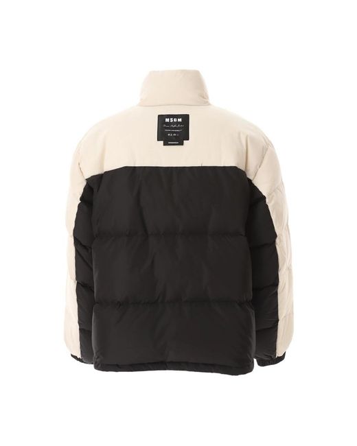 Winter Jackets MSGM de hombre de color Black
