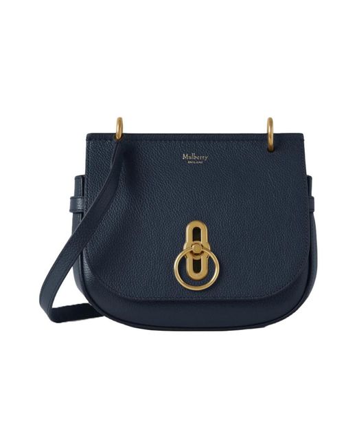 Mulberry Blue Kleine Amberley Satchel Nachthimmel