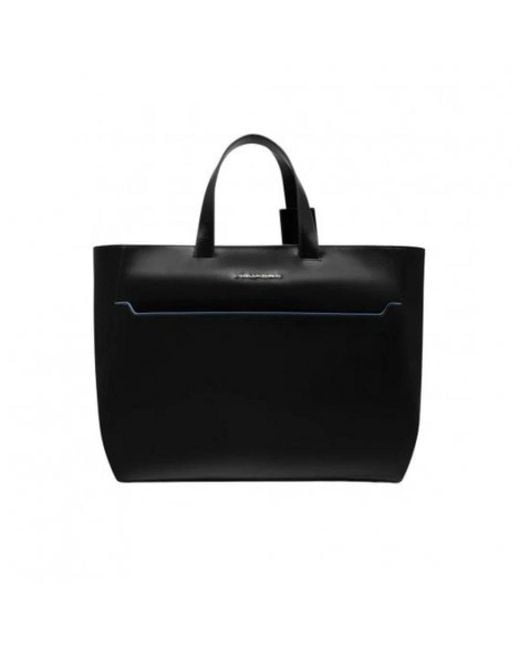 Piquadro Black Shopping Bags