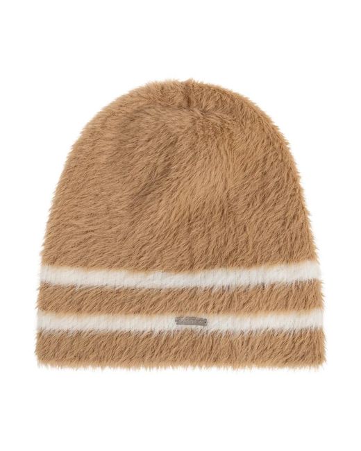 DSquared² Accessoires ,Logo Beanie in het Natural voor heren