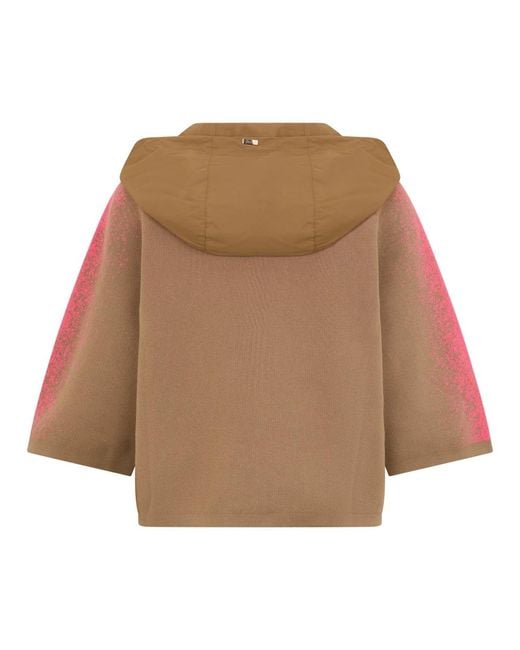 Herno Brown Zip-Throughs