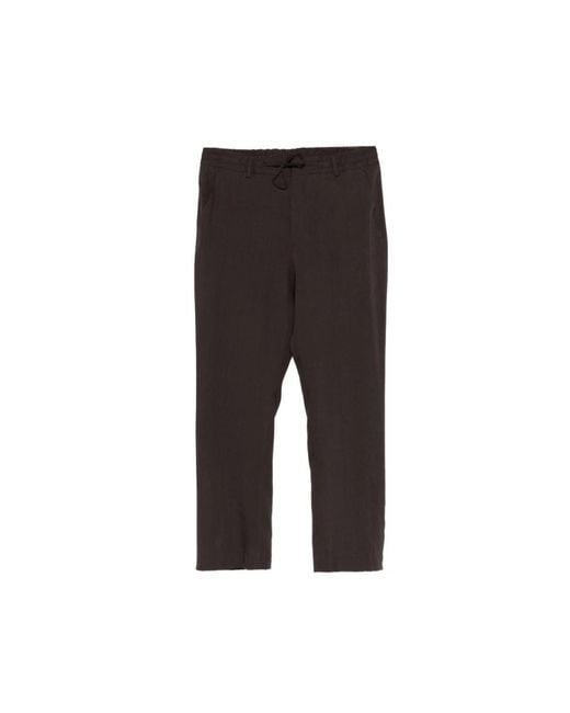 HUGO Black Straight Trousers for men