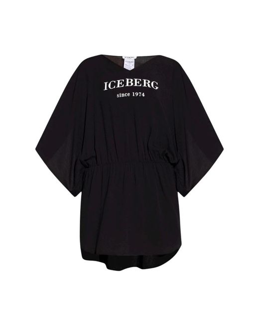 Iceberg Black Short Dresses