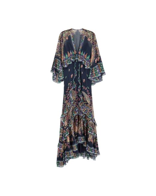 Etro Blue Maxi Dresses