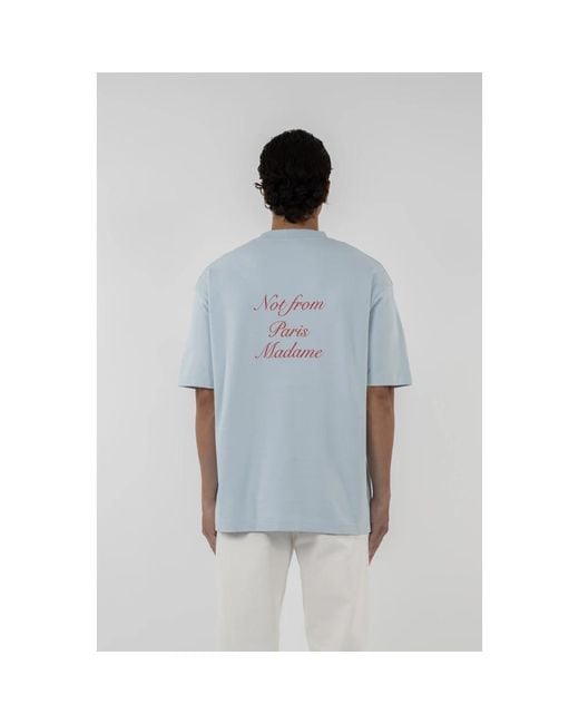 Drole de Monsieur Blue T-Shirts for men