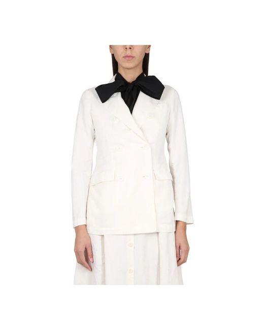 Aspesi White Blazers