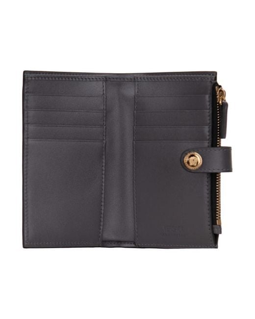 Wallets & Cardholders di Versace in Gray da Uomo