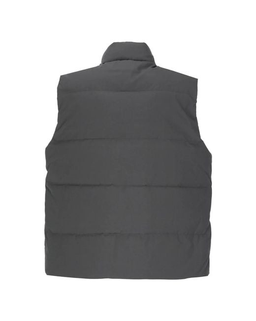 Canada Goose Gray Waistcoats for men