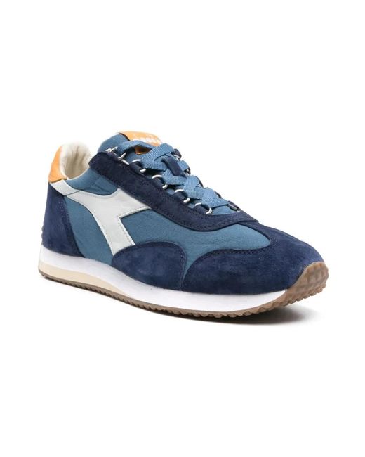 Diadora Blue Sneakers for men