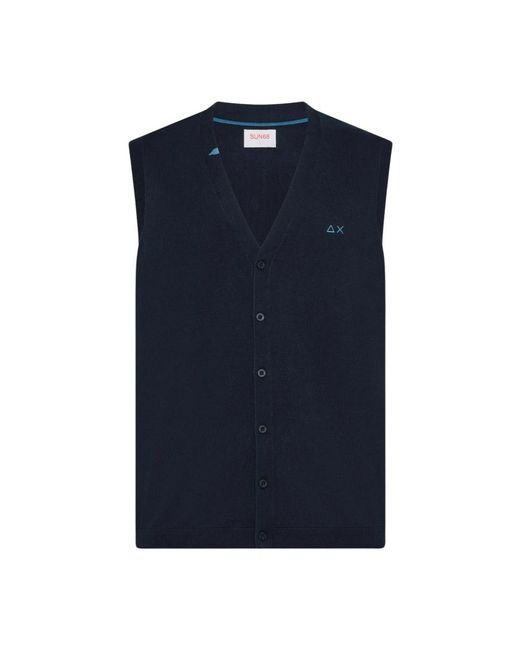 Cardigans Sun 68 de hombre de color Blue