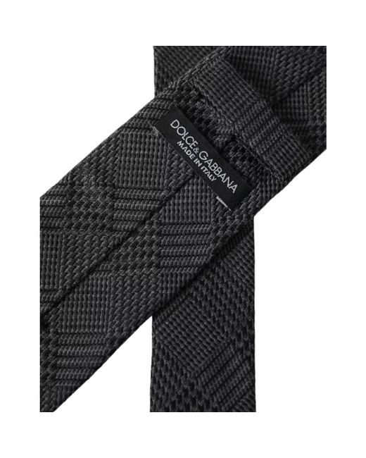 Dolce & Gabbana Gray Ties for men