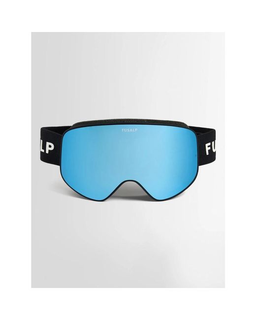 Fusalp Accessoires ,Zwart ,Matterhorn Ski Mask in het Blue