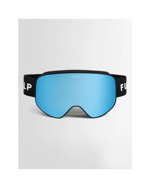 Fusalp Accessoires ,Zwart ,Matterhorn Ski Mask in het Blue