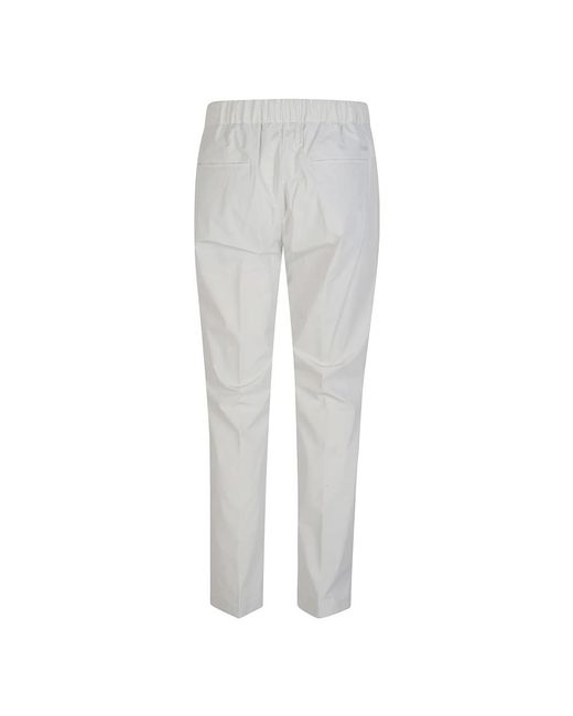 Herno Broeken ,Wit ,Polyester Maestro Pant in het Gray voor heren