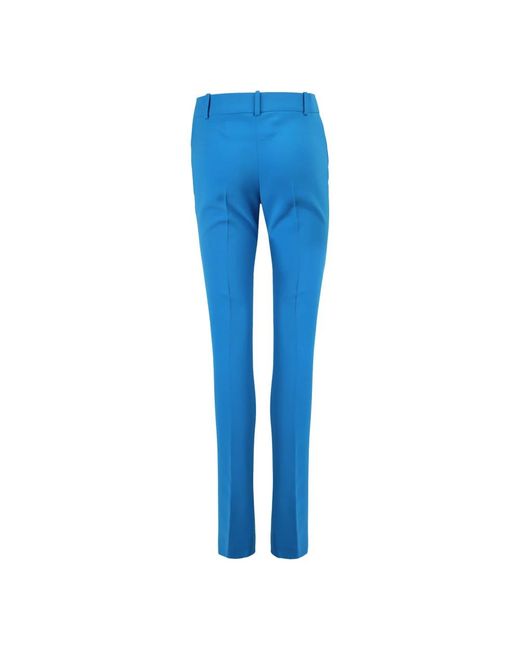 The Attico Blue Slim-Fit Trousers