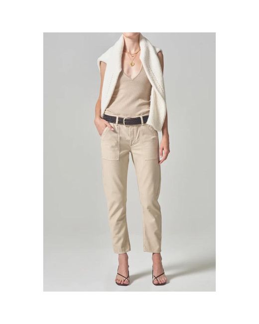 Citizens of Humanity Natural Slim-Fit Trousers