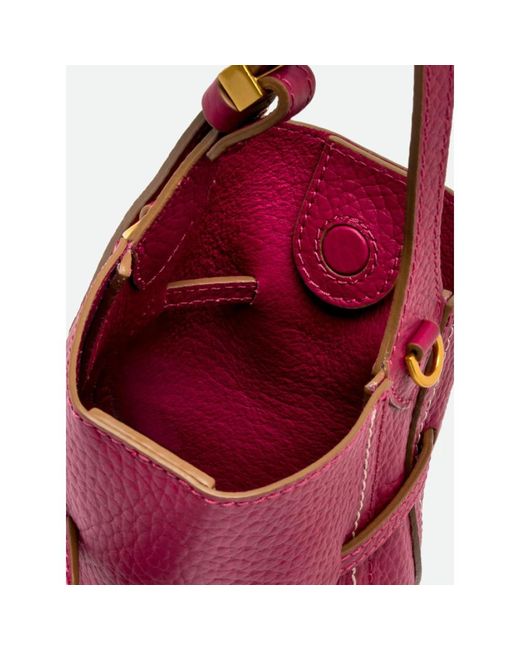 Gianni Chiarini Red Bucket Bags