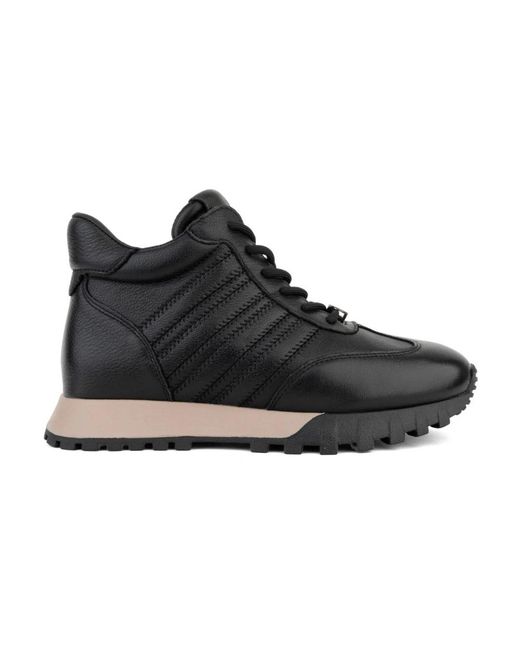 Linda Baumann Black Sneakers