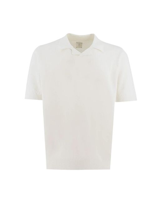 Eleventy White Polo Shirts for men