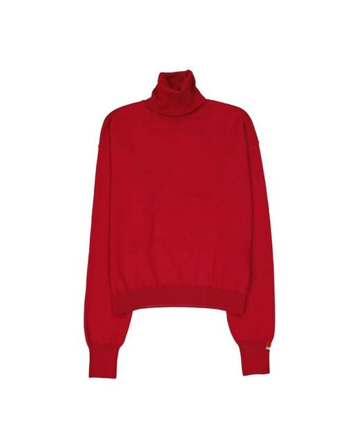 Herno Red Turtlenecks