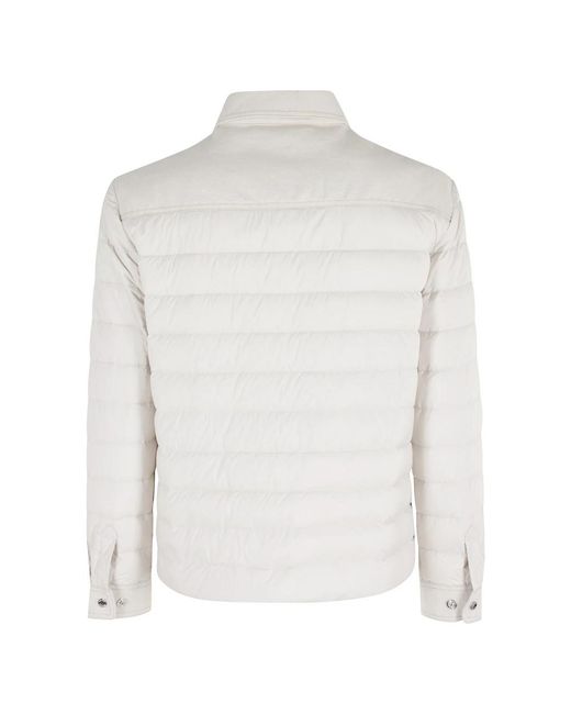Moorer Montini Jacket in het White voor heren