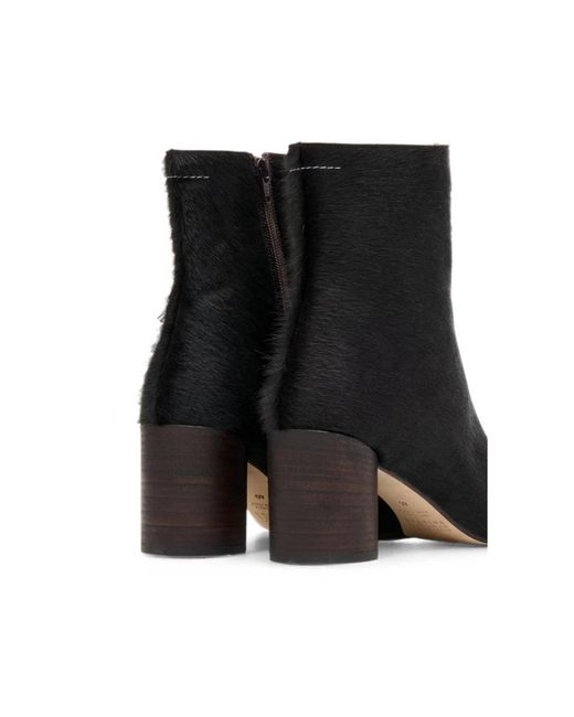 MM6 by Maison Margiela Black Heeled Boots