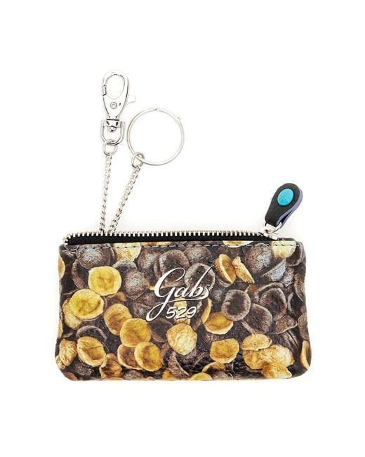 Keyrings di Gabs in Metallic