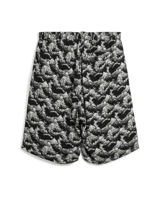 Taion Black Casual Shorts for men