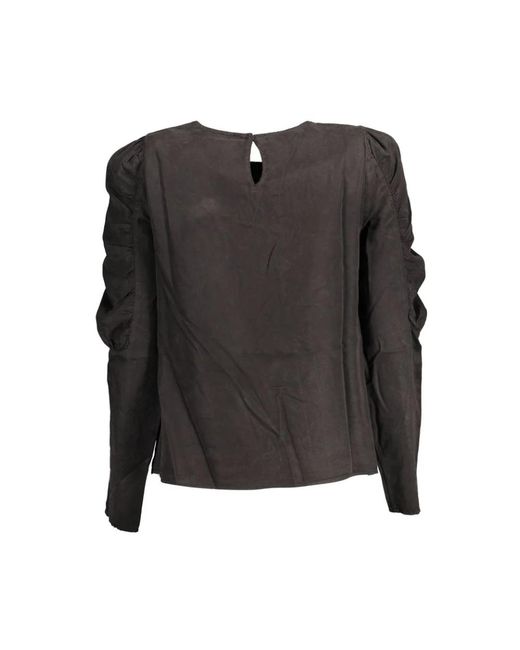 Desigual Lyocell Blouse in het Black