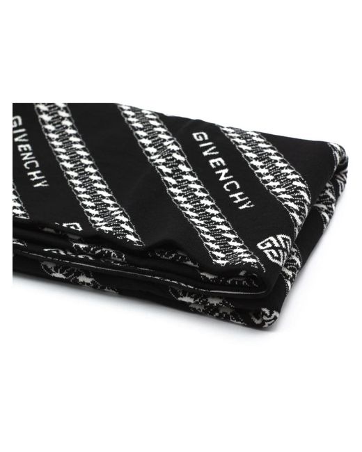 Givenchy Black Winter Scarves