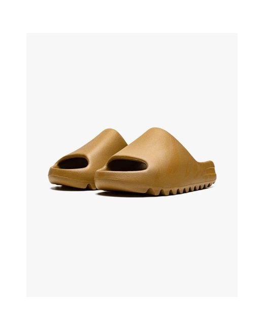 Yeezy Brown Sliders
