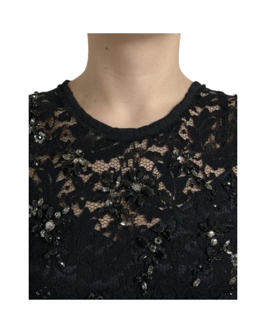Dolce & Gabbana Black Short Dresses