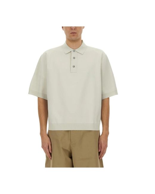 Studio Nicholson Natural Polo Shirts for men