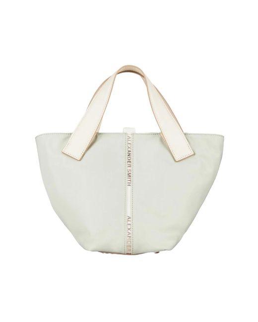 Handbags di Alexander Smith in White