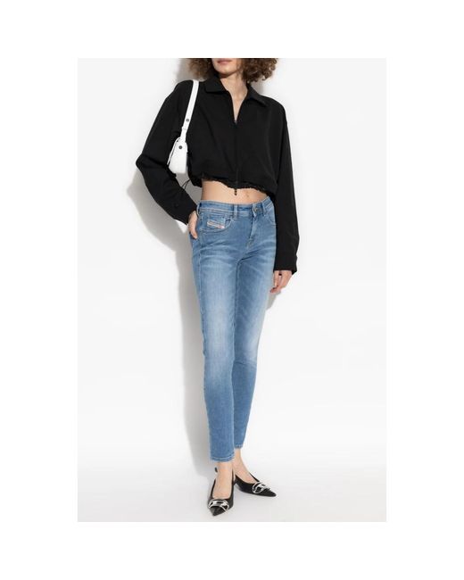 DIESEL Blue Skinny Jeans
