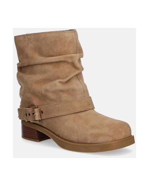 Michael Kors Brown Colby Stiefelette