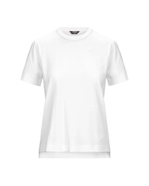 K-Way White T-shirts