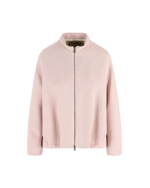 Herno Pink Zip-Throughs