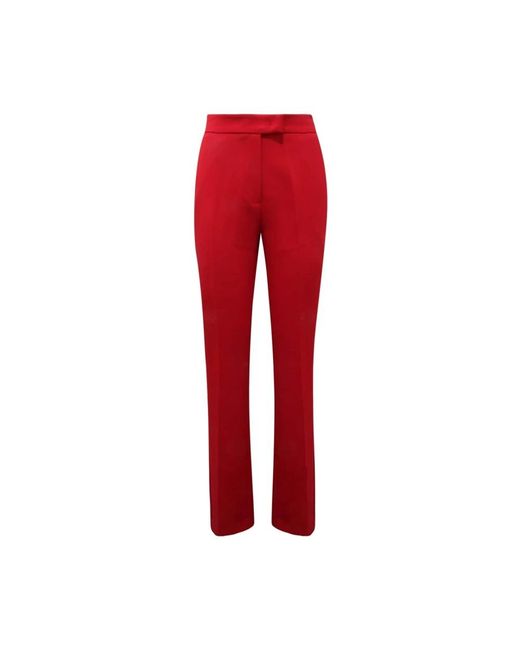 Slim-Fit Trousers Twinset de color Red