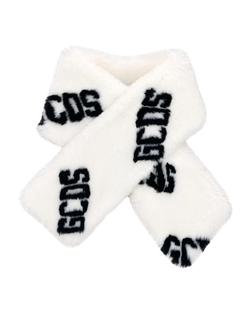 Gcds Black Winter Scarves