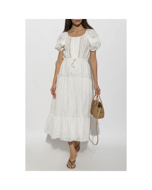 Midi Dresses Ulla Johnson de color White